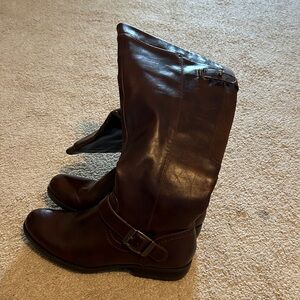 Jax Dark Brown Women's Heeled Boots